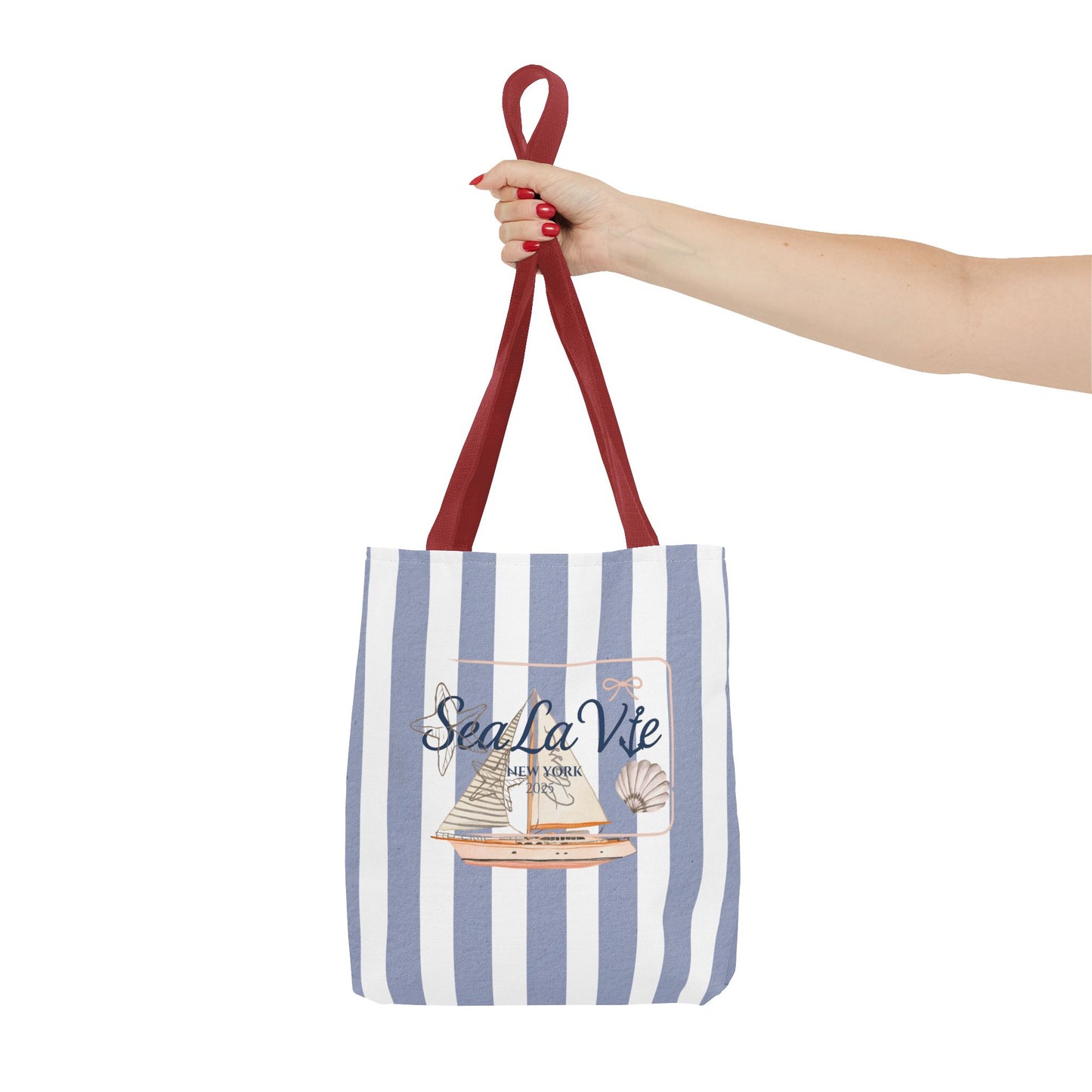 Sea La Vie Collection Tote Bag - "Sea La Vie" Beach Tote