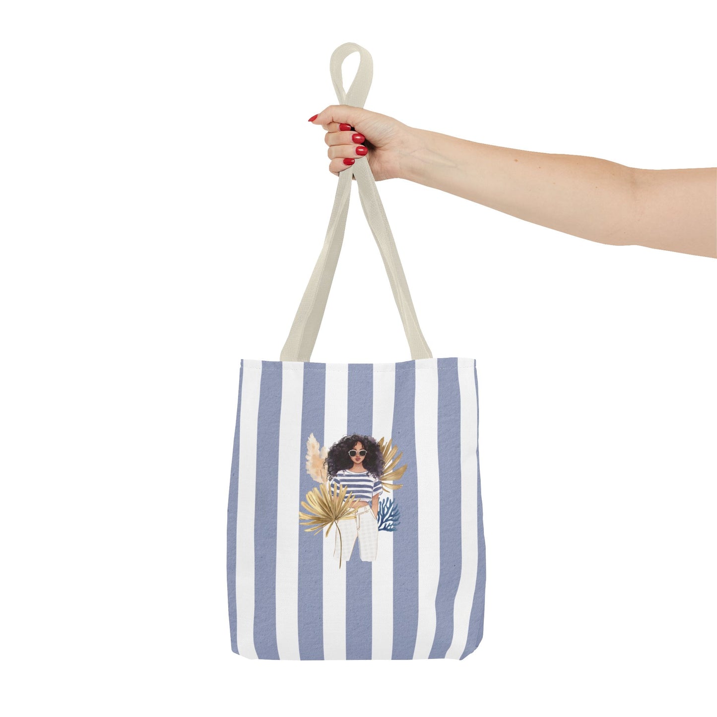 Personalize Bridal Party Collection Tote Bag - "Sea La Vie" Beach Tote