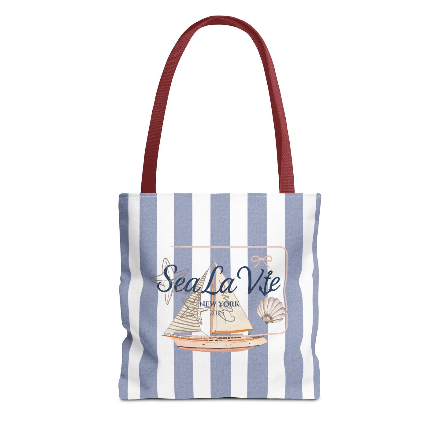 Sea La Vie Collection Tote Bag - "Sea La Vie" Beach Tote