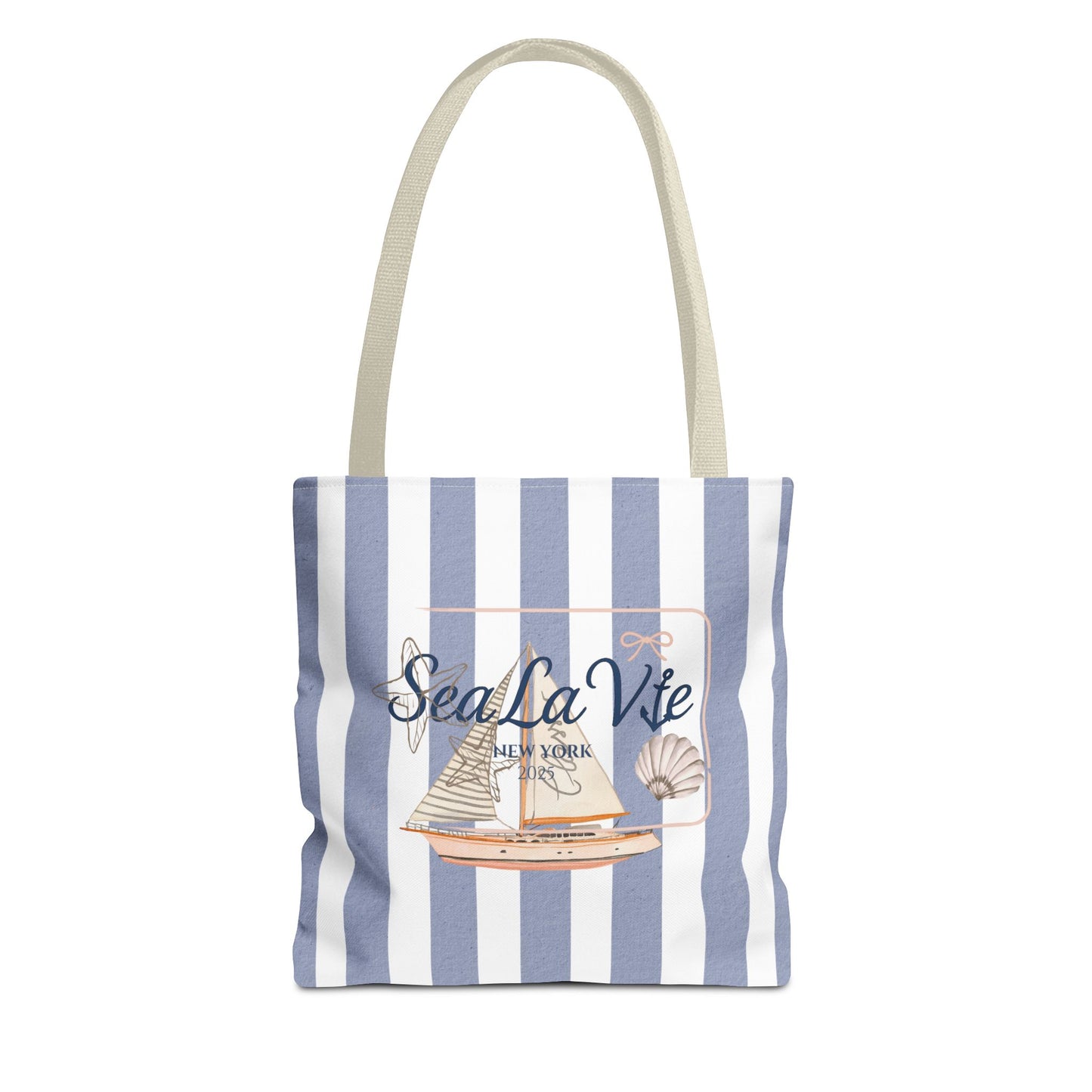 Sea La Vie Collection Tote Bag - "Sea La Vie" Beach Tote