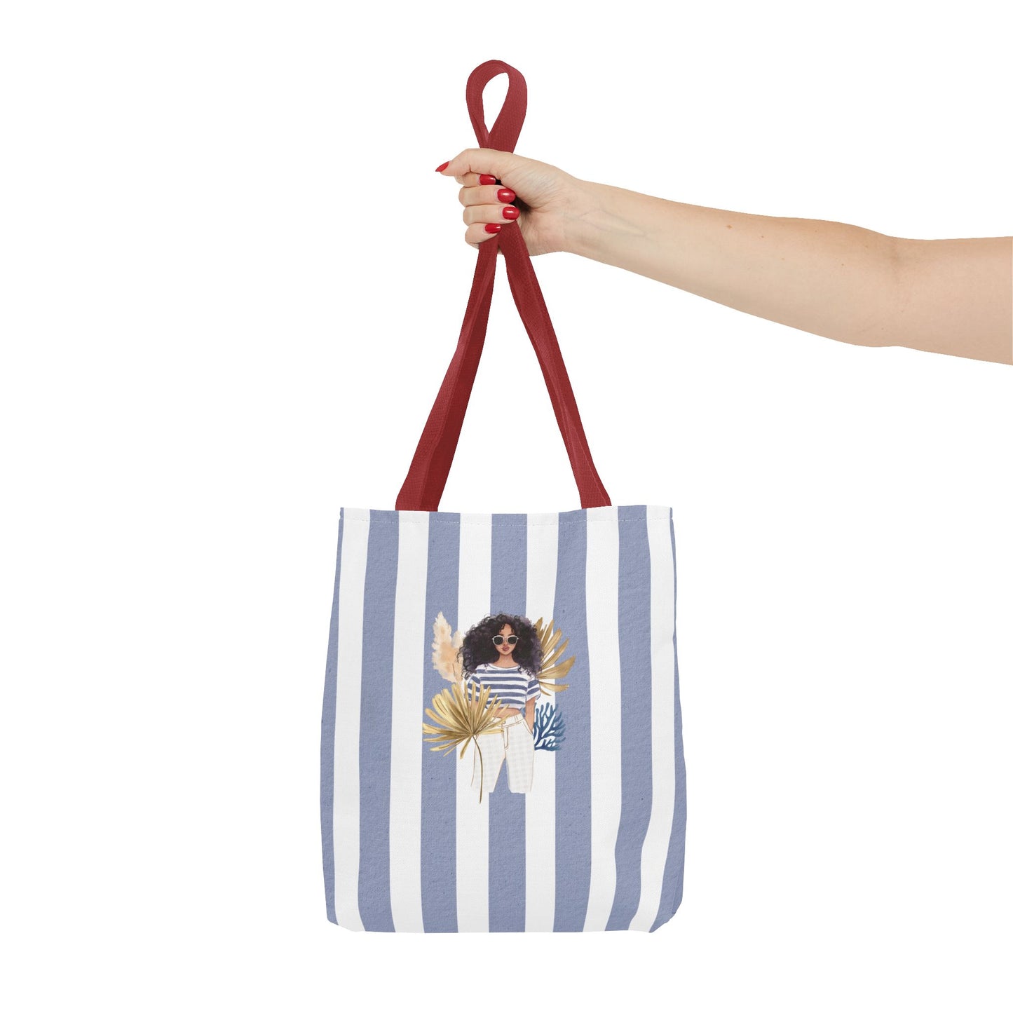Personalize Bridal Party Collection Tote Bag - "Sea La Vie" Beach Tote