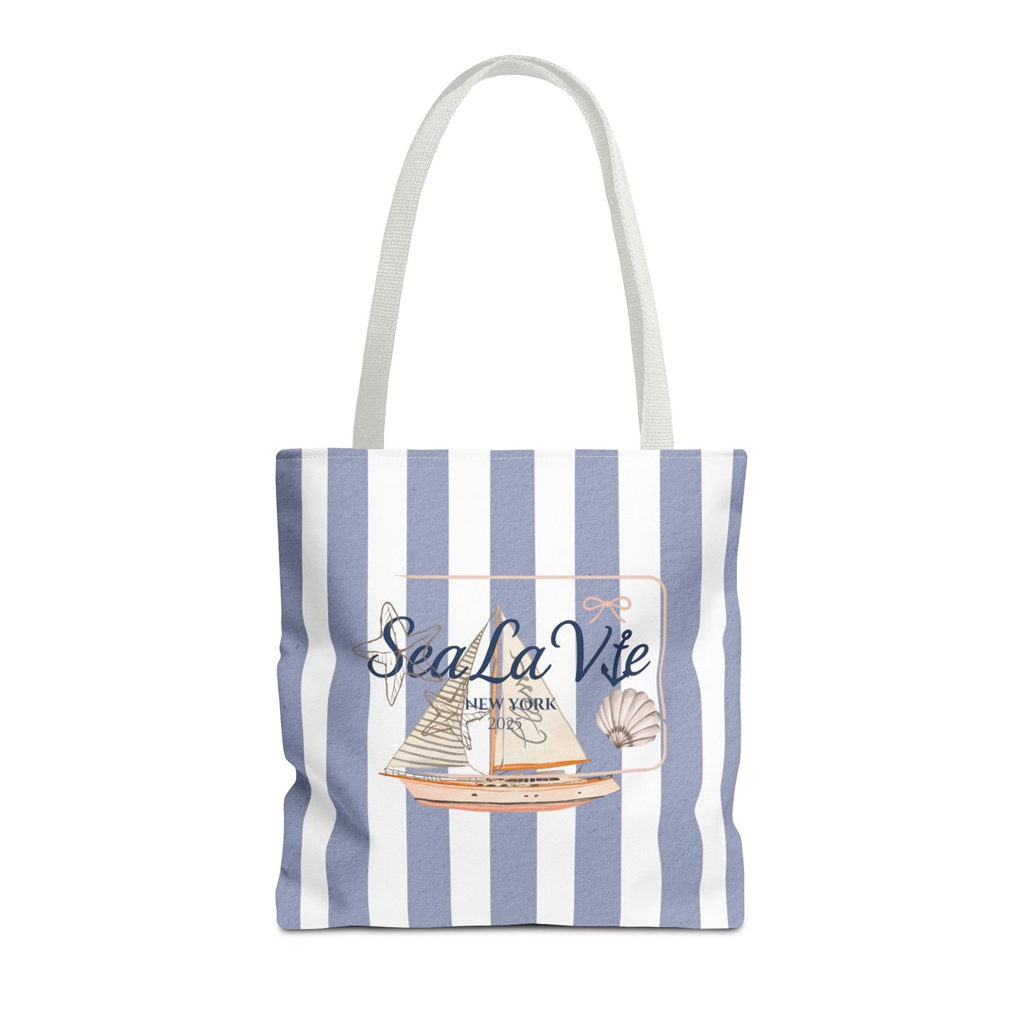Sea La Vie Collection Tote Bag - "Sea La Vie" Beach Tote