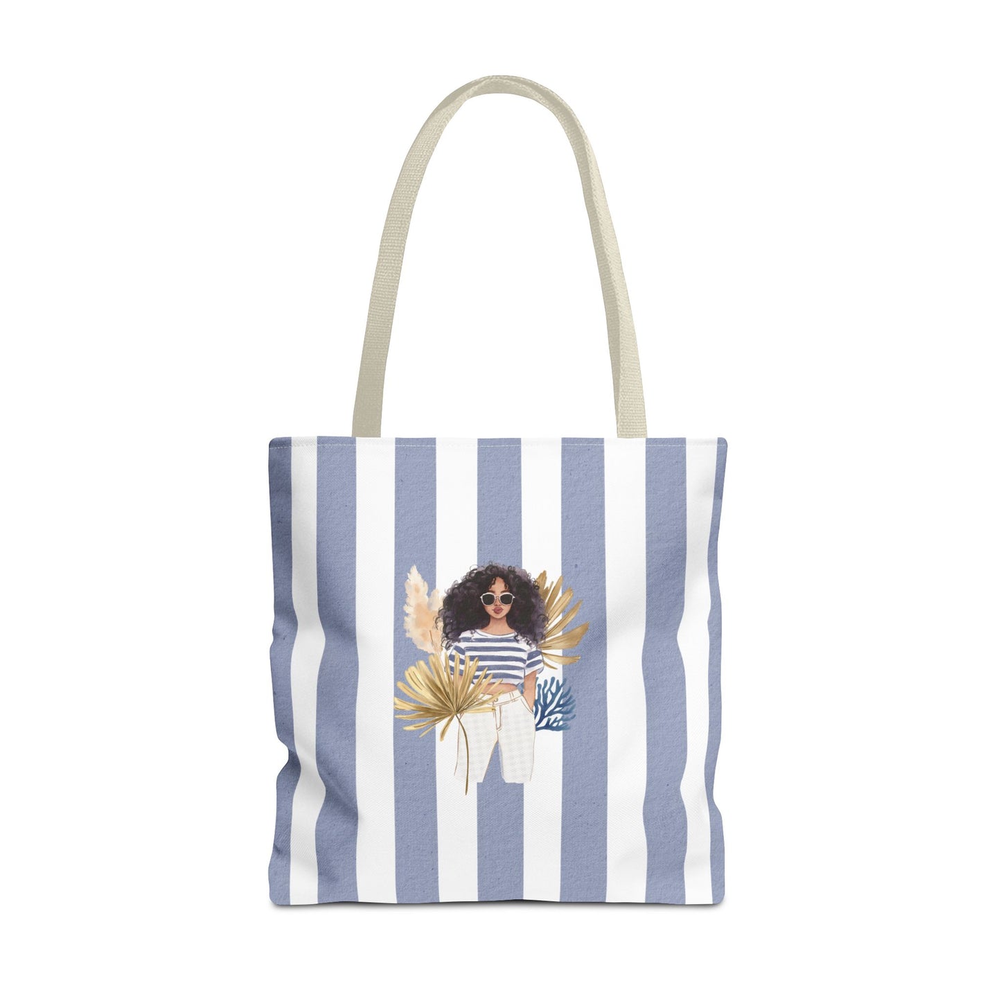 Personalize Bridal Party Collection Tote Bag - "Sea La Vie" Beach Tote