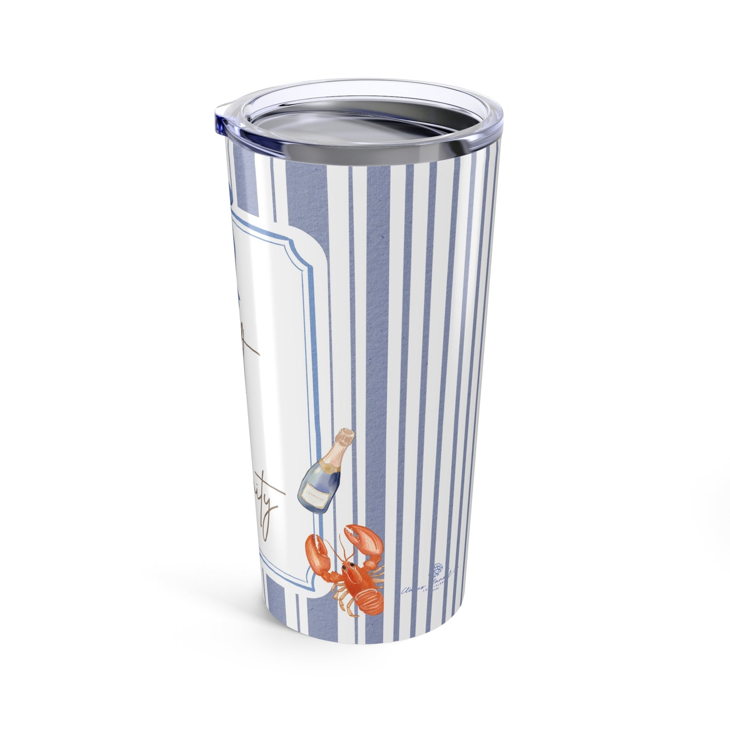 Salt & Serenity 20oz Tumbler - Sea La Vie, Beach Life, Coastal Decor, Summer Vibes, Eco-Friendly Travel Cup