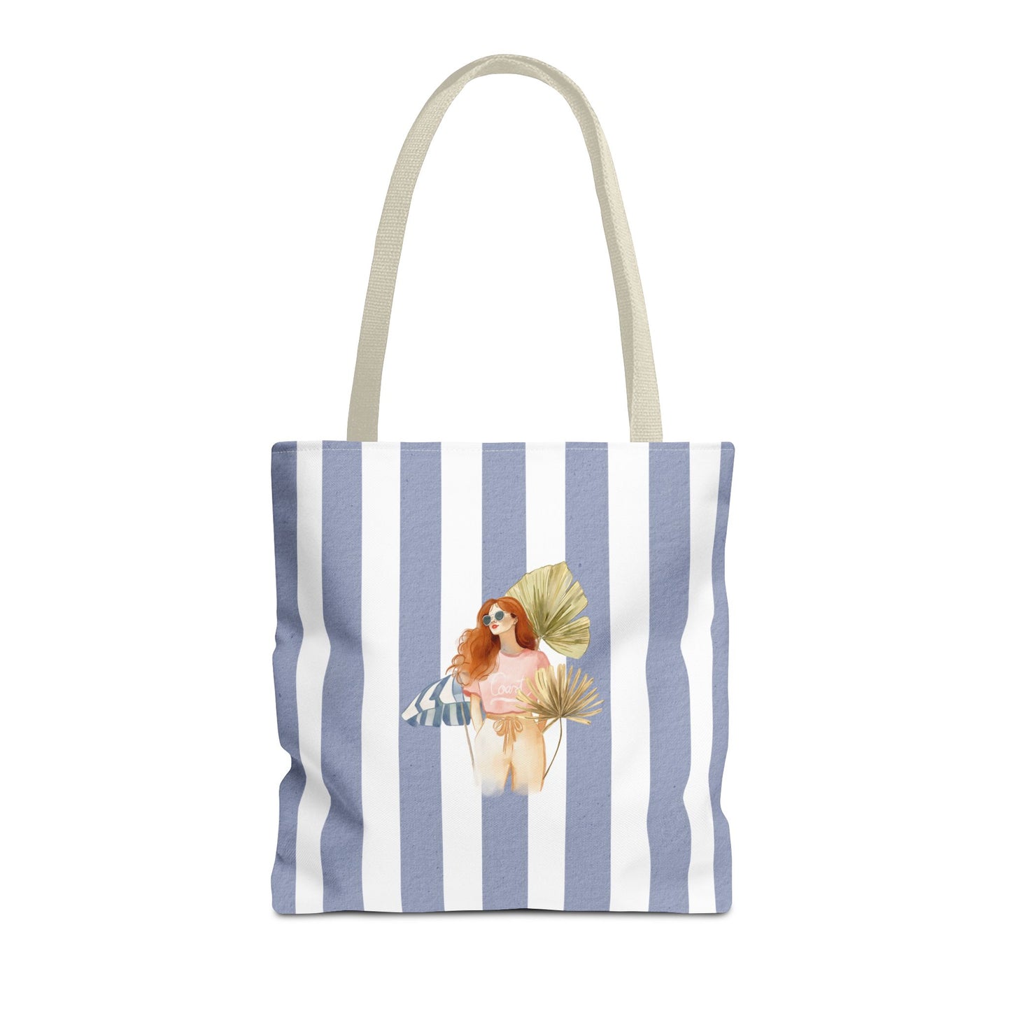 Personalize Bridal Party Collection Tote Bag - "Sea La Vie" Beach Tote