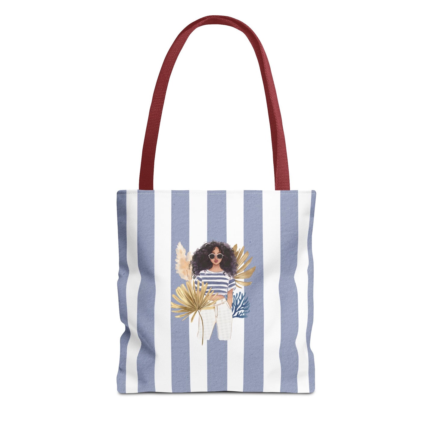 Personalize Bridal Party Collection Tote Bag - "Sea La Vie" Beach Tote