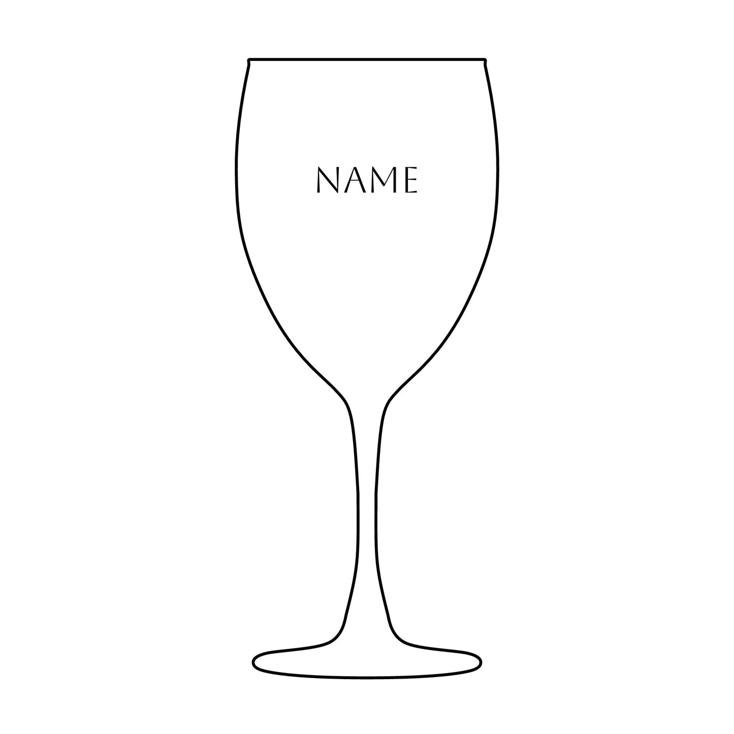 Personalized Engraved Wine Glass, Custom Stemware for Weddings, Birthdays, Housewarming Gift, Elegant Drinkware