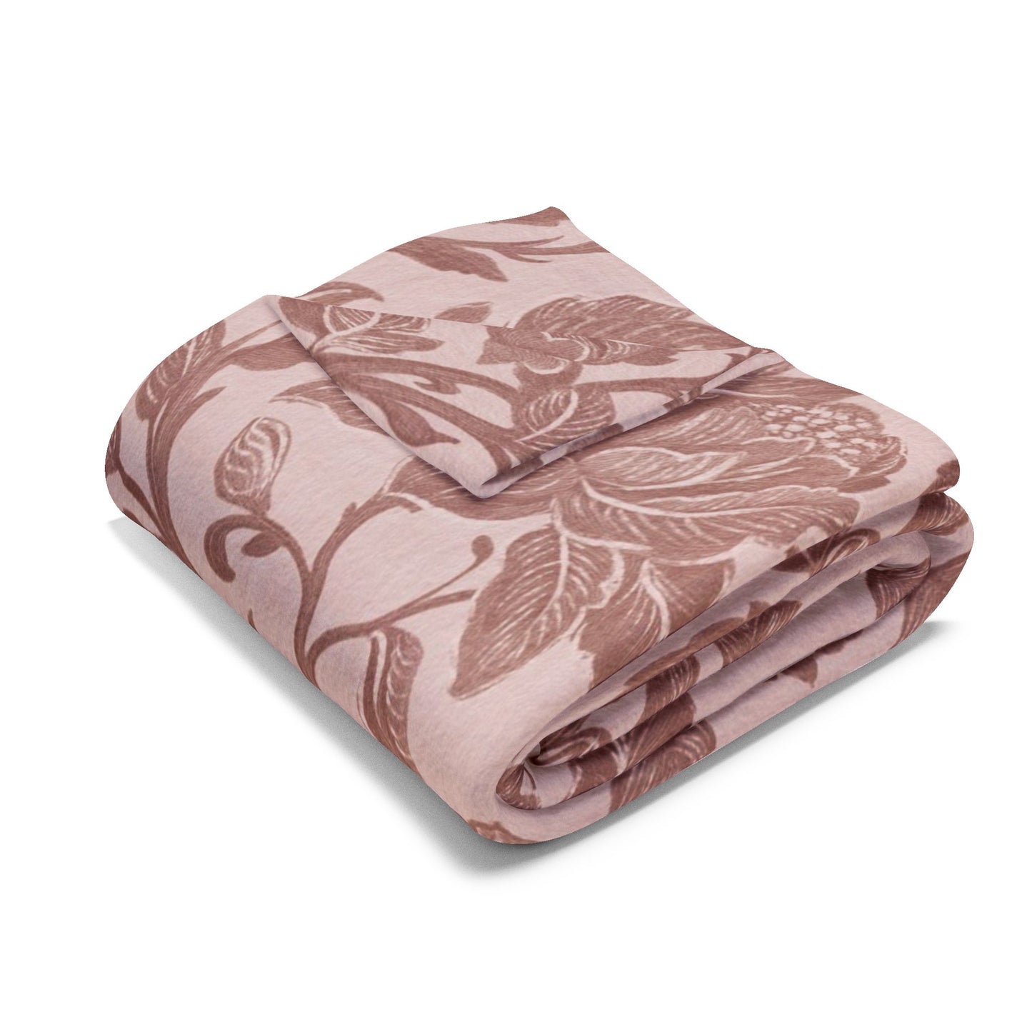 Rose Floral Arctic Fleece Blanket Golden Hour Autumn Collection, Cozy Throw Blanket, Home Decor Gift, Soft Floral Blanket, Wedding Gift, Housewarming