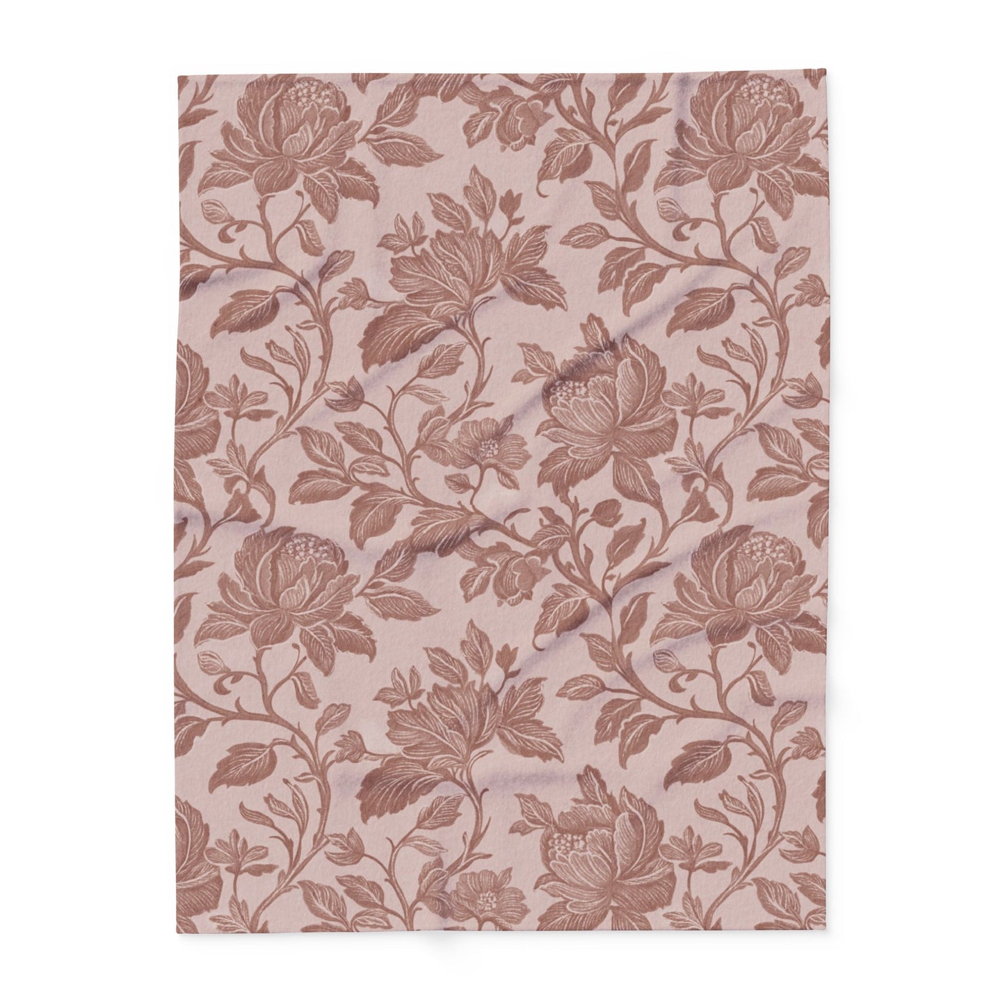 Rose Floral Arctic Fleece Blanket Golden Hour Autumn Collection, Cozy Throw Blanket, Home Decor Gift, Soft Floral Blanket, Wedding Gift, Housewarming