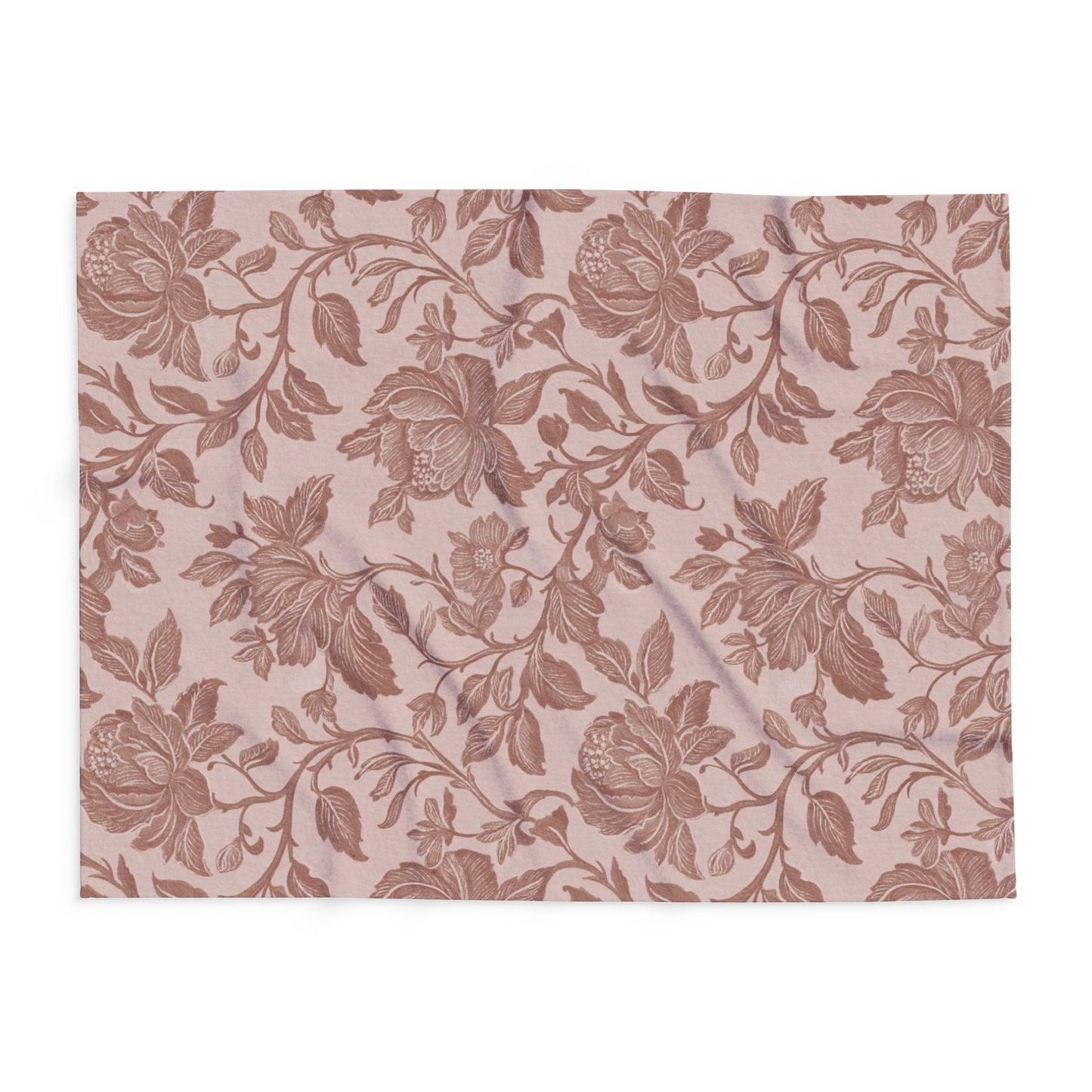 Rose Floral Arctic Fleece Blanket Golden Hour Autumn Collection, Cozy Throw Blanket, Home Decor Gift, Soft Floral Blanket, Wedding Gift, Housewarming