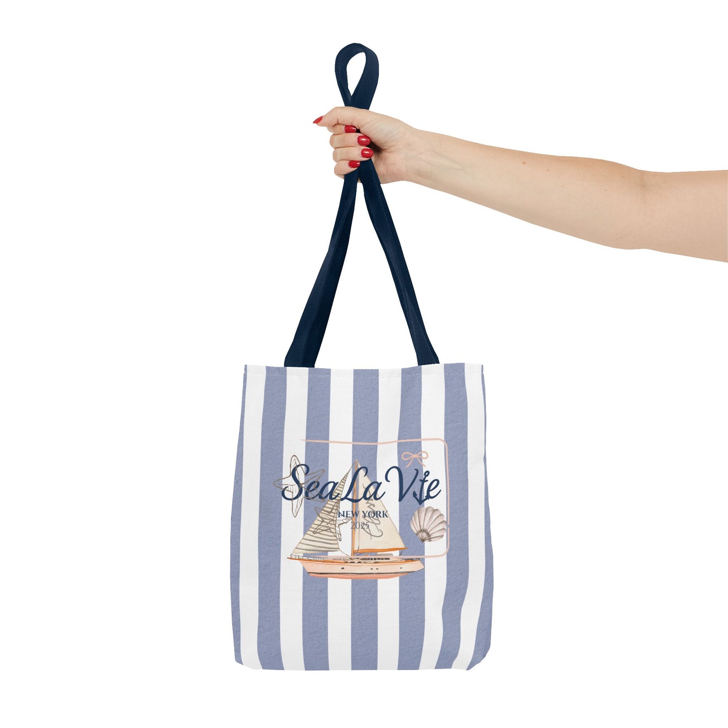 Sea La Vie Collection Tote Bag - "Sea La Vie" Beach Tote