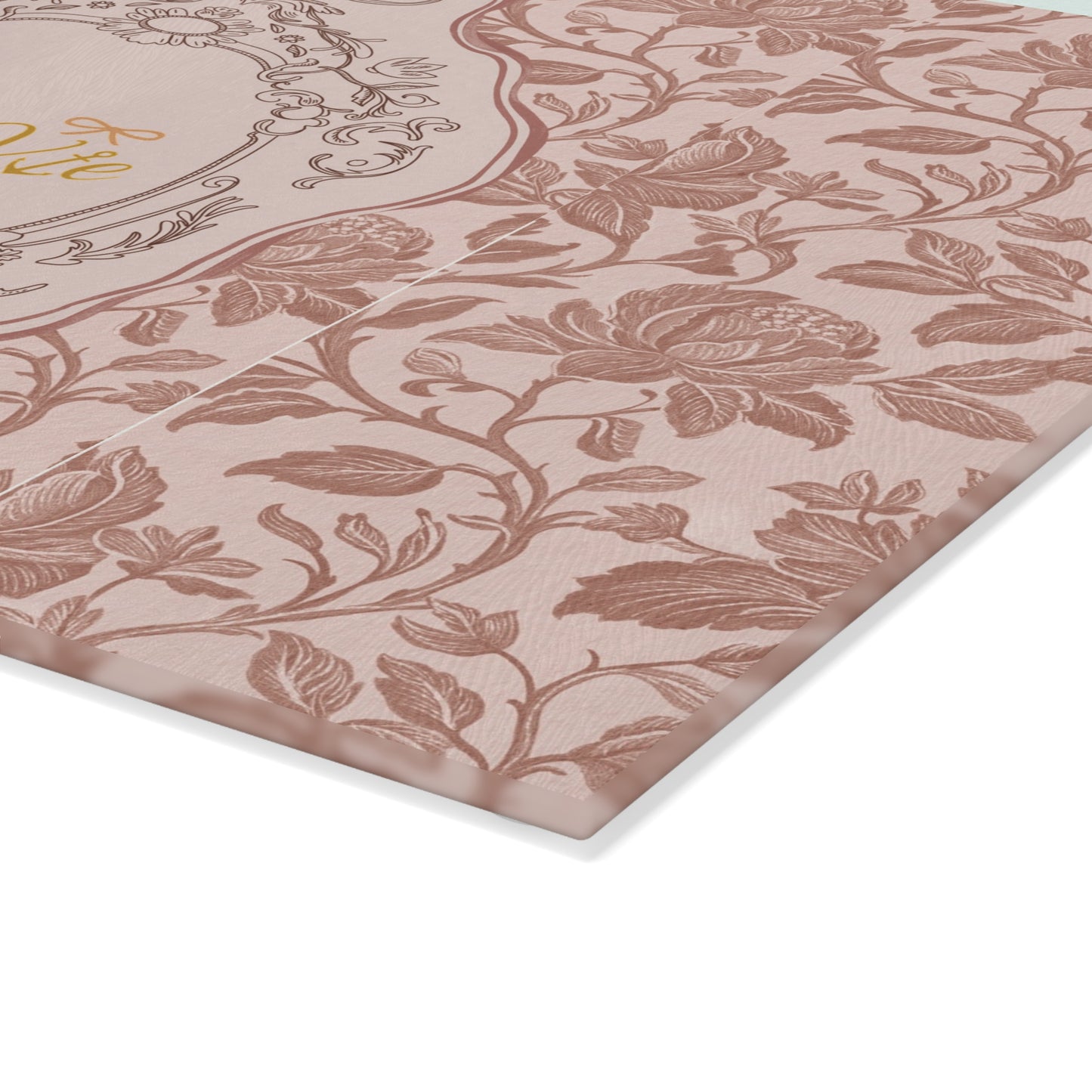 Elegant Floral Glass Cutting Board Golden Hour Autumn Collection, Kitchen Décor, Gift for Home Chefs, Wedding Present, Cooking Enthusiasts, Cooking Gifts