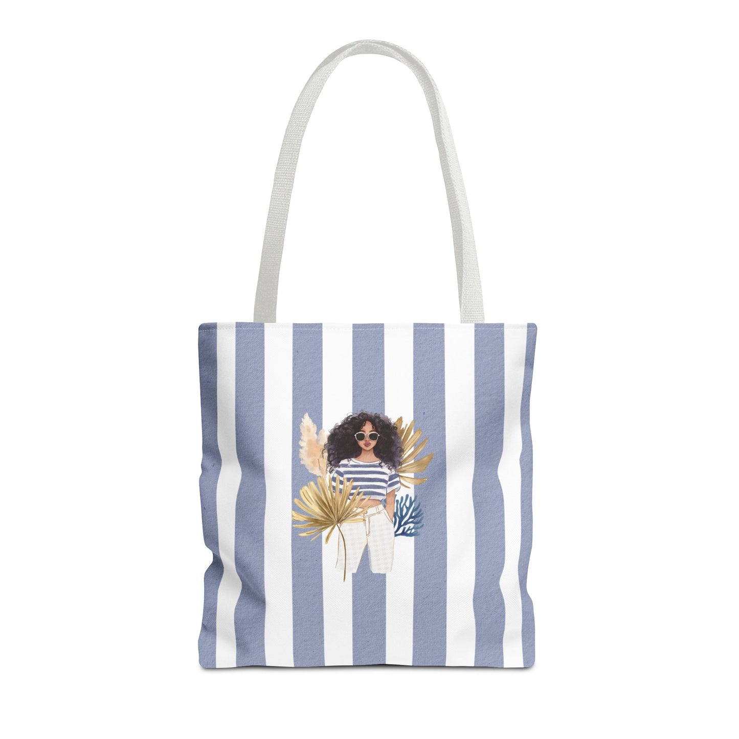 Personalize Bridal Party Collection Tote Bag - "Sea La Vie" Beach Tote
