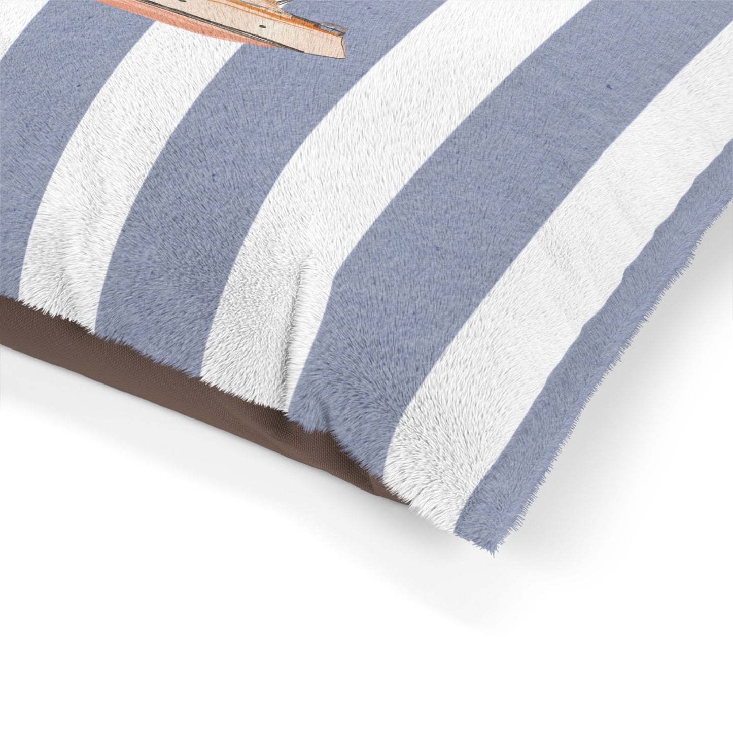 Sail Away Pet Bed, Cozy Pet Cushion, Dog Bed, Cat Bed, Sea La Vie Design, Stylish Pet Furniture, Home Decor for Pet Lovers