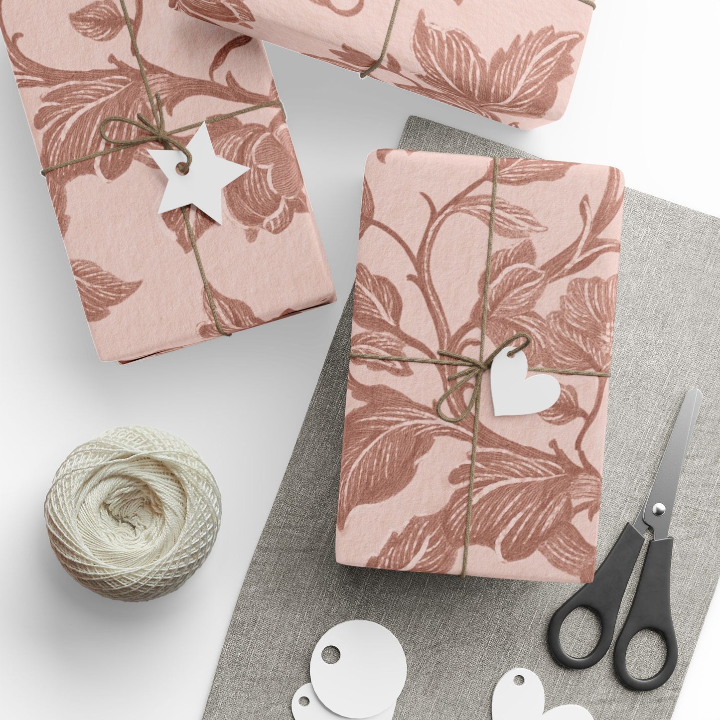 Golden Hour Autumn Collection Wrapping Paper - Gift Wrap for Birthdays, Weddings, Baby Showers, Holidays, Special Occasions