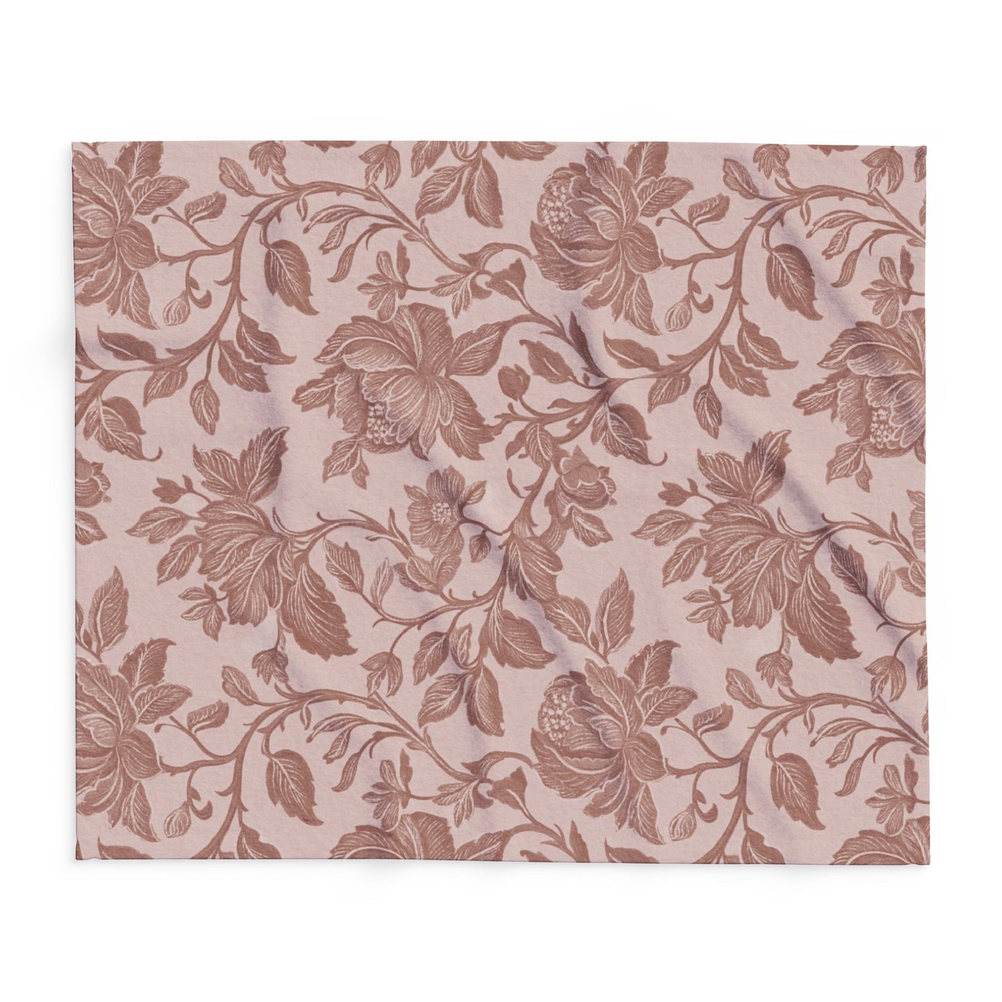 Rose Floral Arctic Fleece Blanket Golden Hour Autumn Collection, Cozy Throw Blanket, Home Decor Gift, Soft Floral Blanket, Wedding Gift, Housewarming