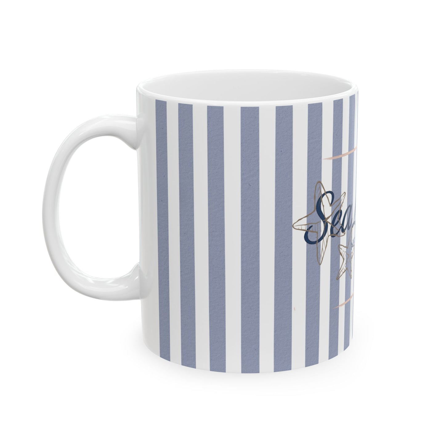Sea La Vie Ceramic Mug | Coffee Cup | Gift for Ocean Lovers | Beach Themed Drinkware | Coastal Home Decor | 11oz & 15oz Options
