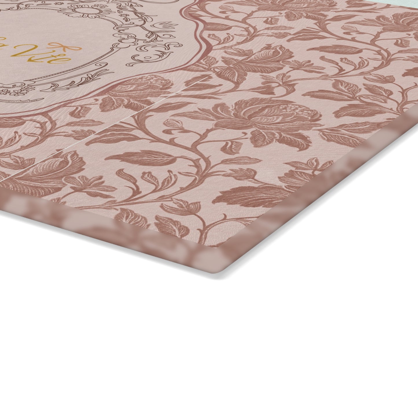 Elegant Floral Glass Cutting Board Golden Hour Autumn Collection, Kitchen Décor, Gift for Home Chefs, Wedding Present, Cooking Enthusiasts, Cooking Gifts