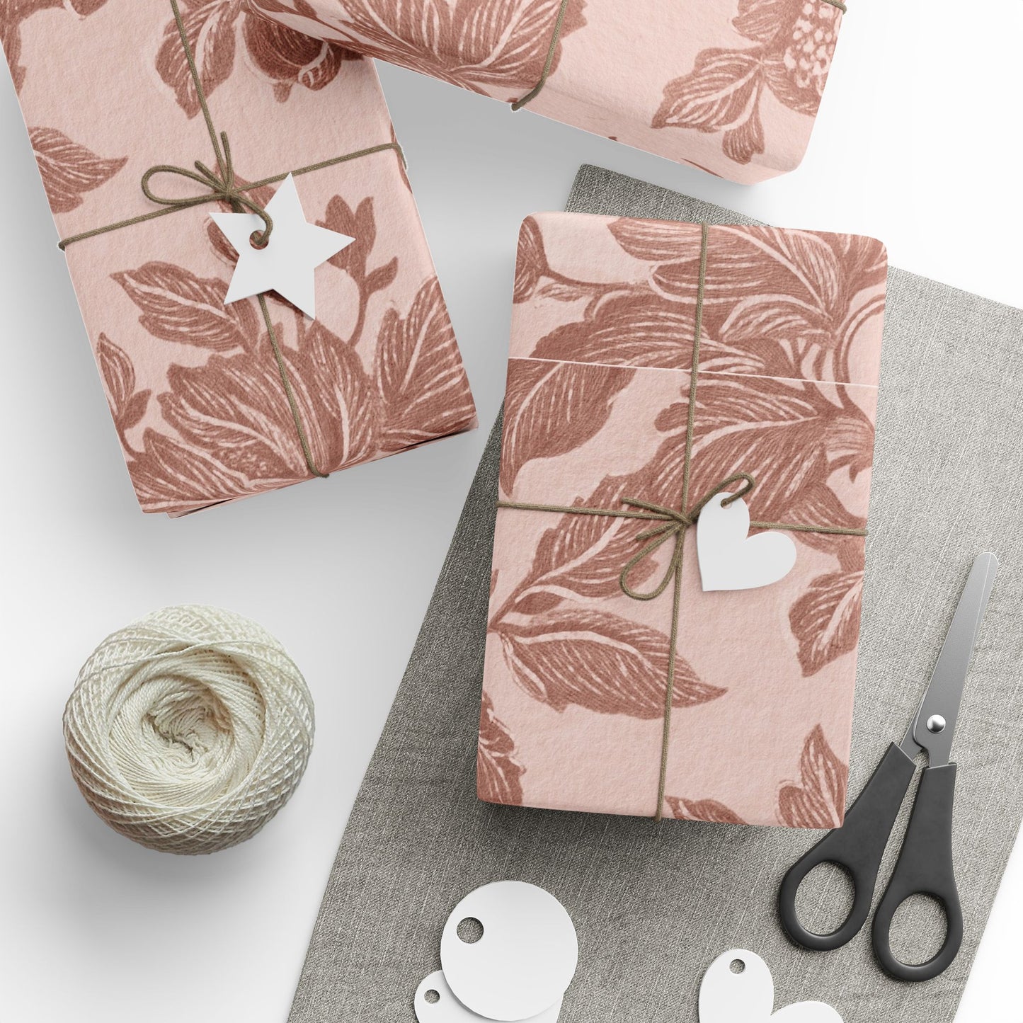 Golden Hour Autumn Collection Wrapping Paper - Gift Wrap for Birthdays, Weddings, Baby Showers, Holidays, Special Occasions