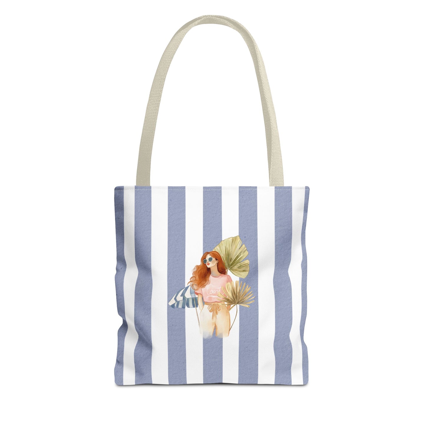 Personalize Bridal Party Collection Tote Bag - "Sea La Vie" Beach Tote