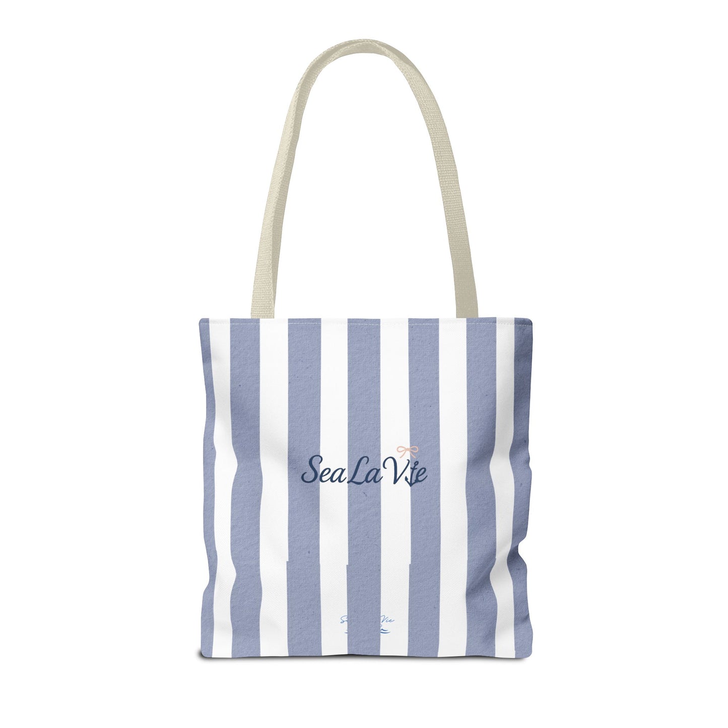 Personalize Bridal Party Collection Tote Bag - "Sea La Vie" Beach Tote