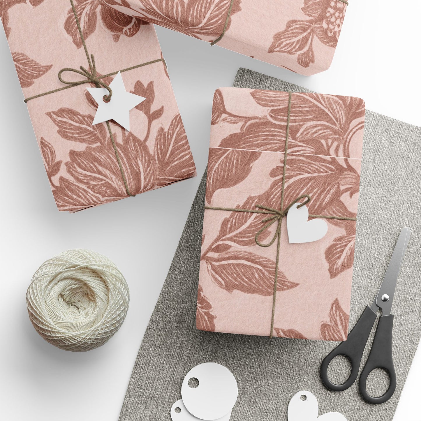 Golden Hour Autumn Collection Wrapping Paper - Gift Wrap for Birthdays, Weddings, Baby Showers, Holidays, Special Occasions