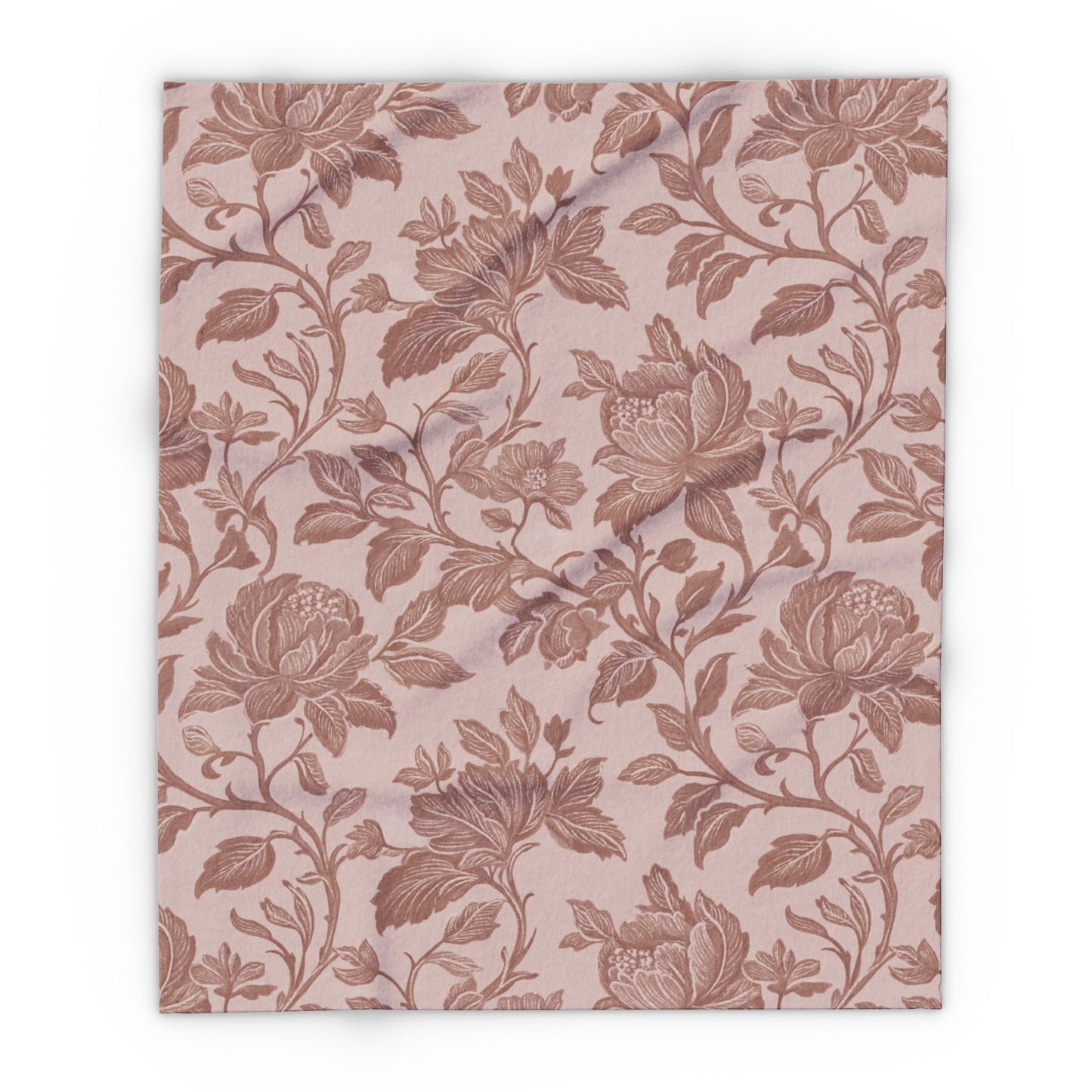 Rose Floral Arctic Fleece Blanket Golden Hour Autumn Collection, Cozy Throw Blanket, Home Decor Gift, Soft Floral Blanket, Wedding Gift, Housewarming