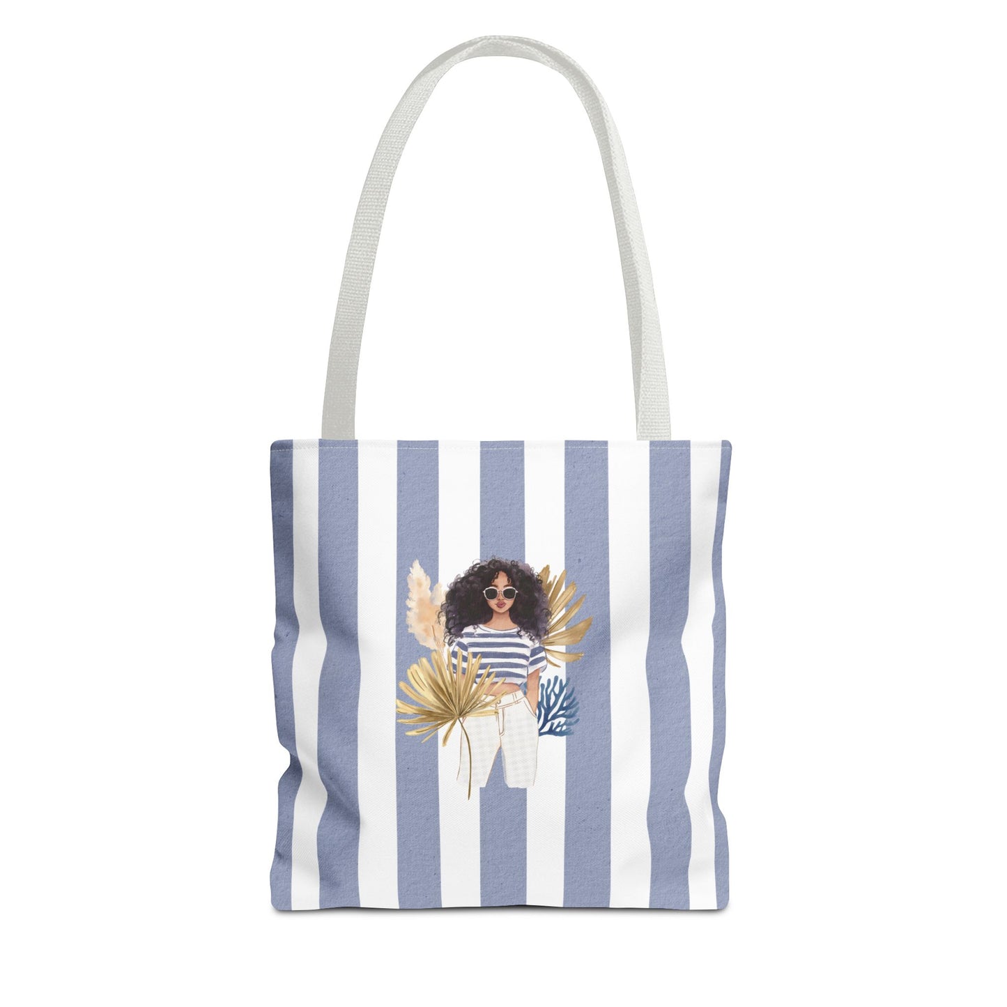 Personalize Bridal Party Collection Tote Bag - "Sea La Vie" Beach Tote
