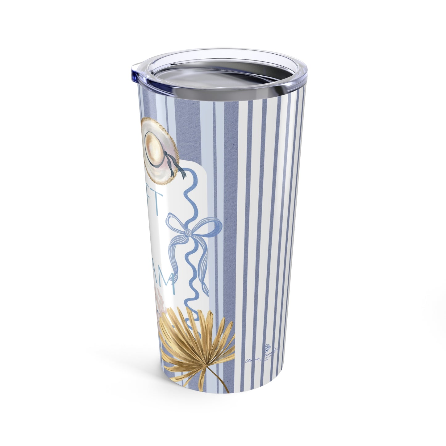 Drift & Dream 20oz Tumbler - Sea La Vie, Beach Life, Coastal Decor, Summer Vibes, Eco-Friendly Travel Cup