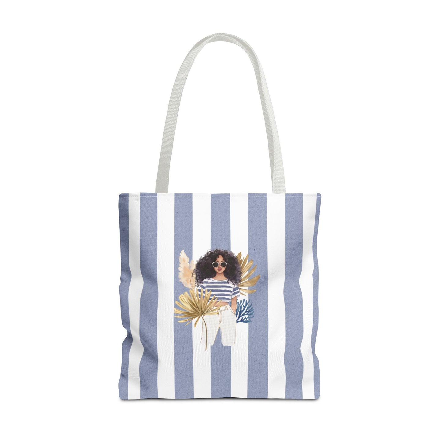 Personalize Bridal Party Collection Tote Bag - "Sea La Vie" Beach Tote