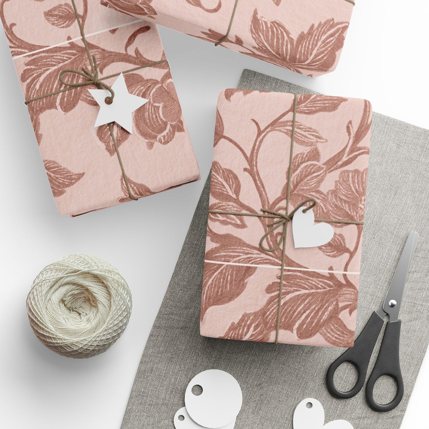 Golden Hour Autumn Collection Wrapping Paper - Gift Wrap for Birthdays, Weddings, Baby Showers, Holidays, Special Occasions