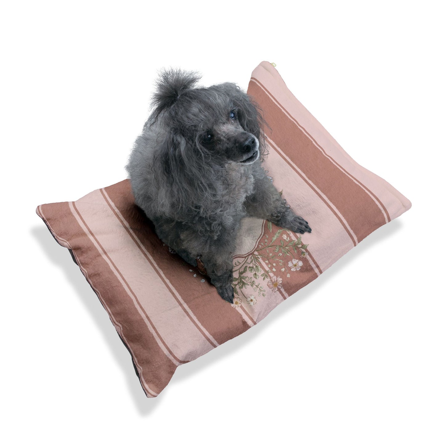 Elegant Floral Pet Bed for Stylish Pets Golden Hour Autumn Collection, Cozy Dog or Cat Bed, Pet Decor, Luxury Pet Furniture, Pet Gift Idea