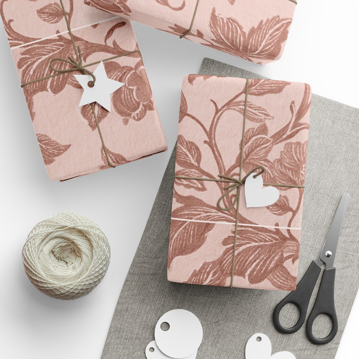 Golden Hour Autumn Collection Wrapping Paper - Gift Wrap for Birthdays, Weddings, Baby Showers, Holidays, Special Occasions