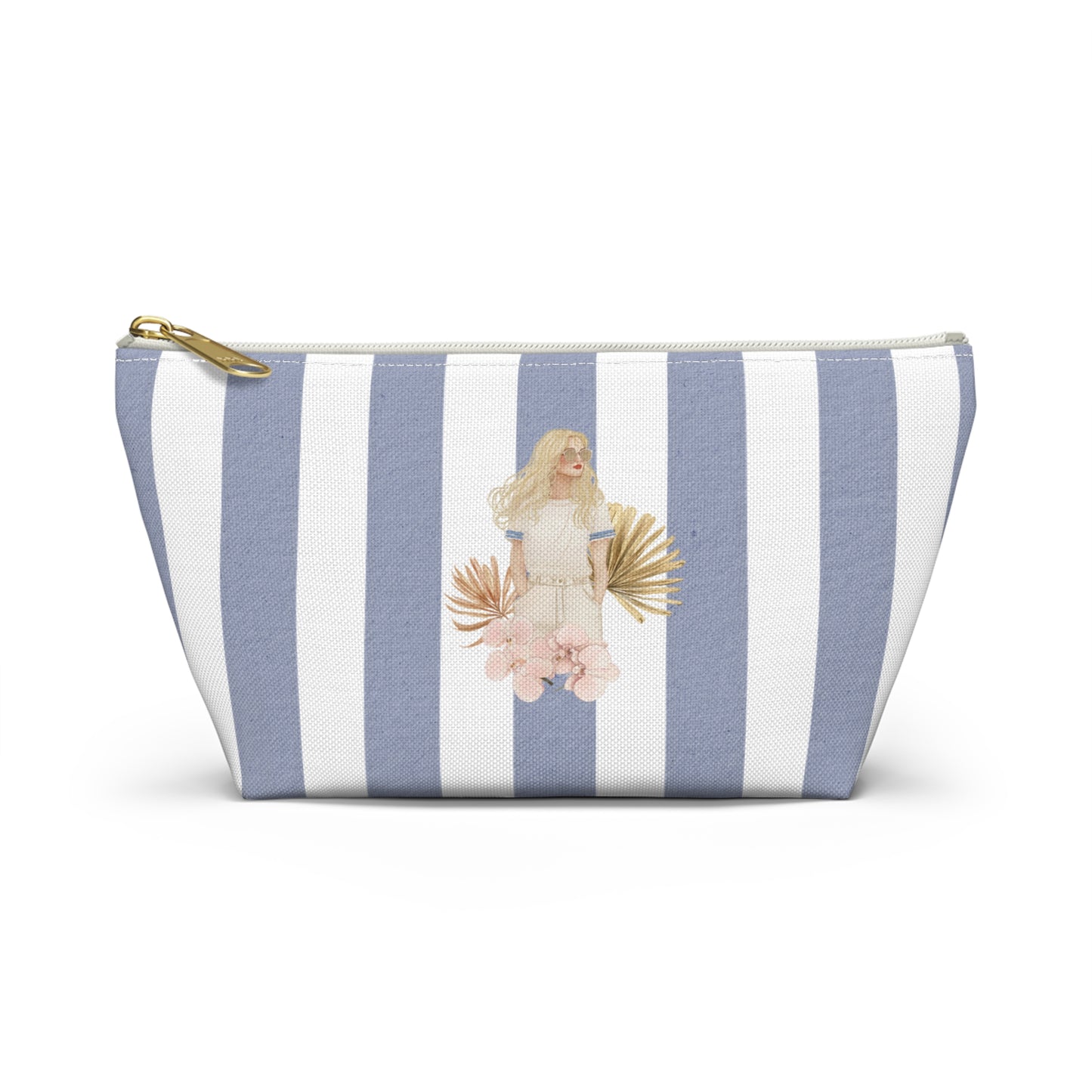 Personalize Bridal Party Accessory Pouch - Sea La Vie, Nautical Bag for Travel, Make-Up, Beach, Gift for Her