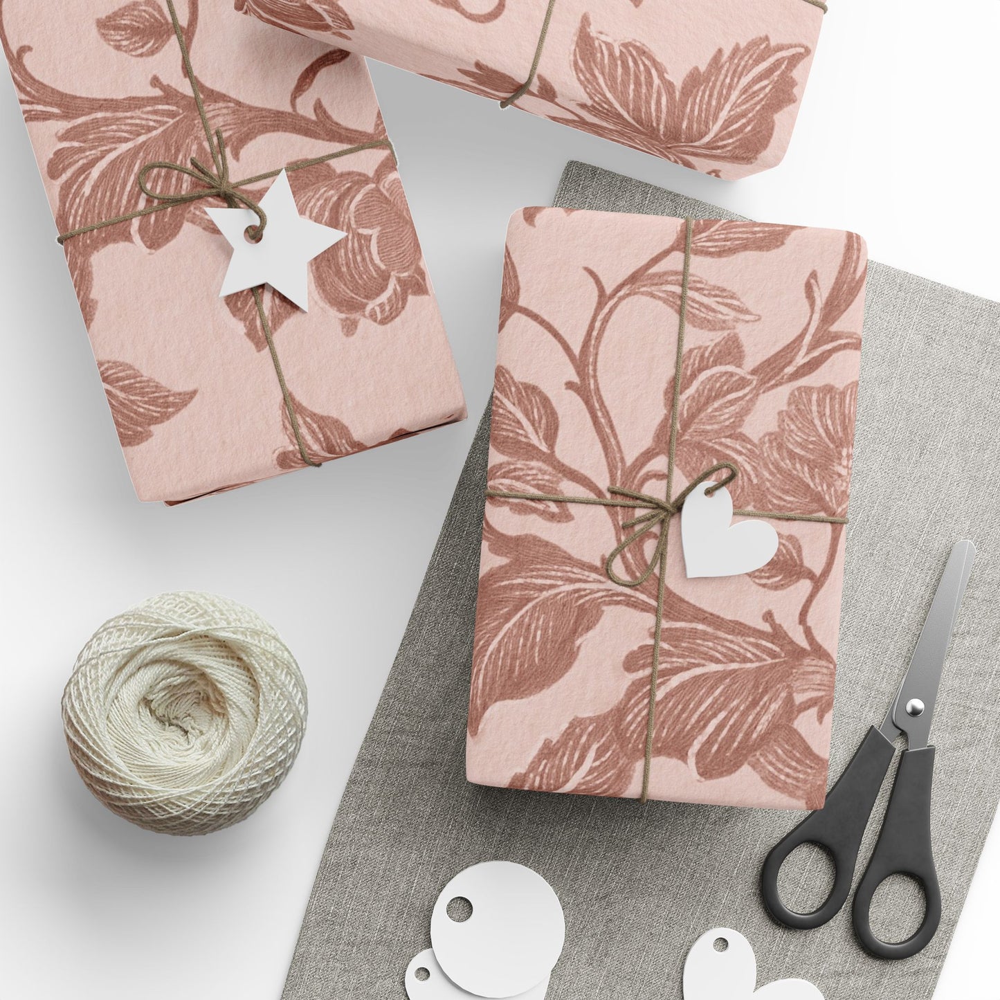 Golden Hour Autumn Collection Wrapping Paper - Gift Wrap for Birthdays, Weddings, Baby Showers, Holidays, Special Occasions